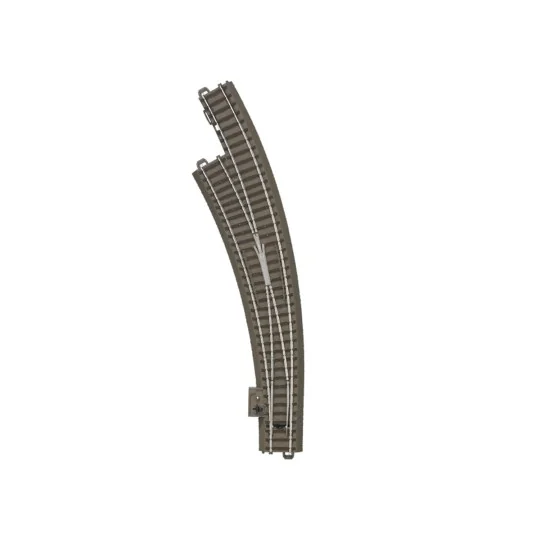 Trix_62771-Trix 62771 Left-hand curved turnout R3, 515 mm, 30°