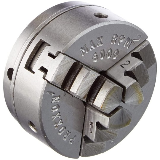 PRX-27026-Mandrin 3 mors à serrage concentrique pour tour à bois DB 250 Proxxon