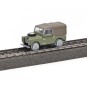 Schuco_452663600-Schuco 452663600 Land Rover, équipé roues voie ferroviaire, Vert