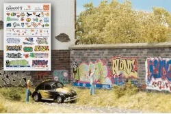 Busch 6035 Decals Tags, graffitis de couleurs Busch Busch_6035 - 1