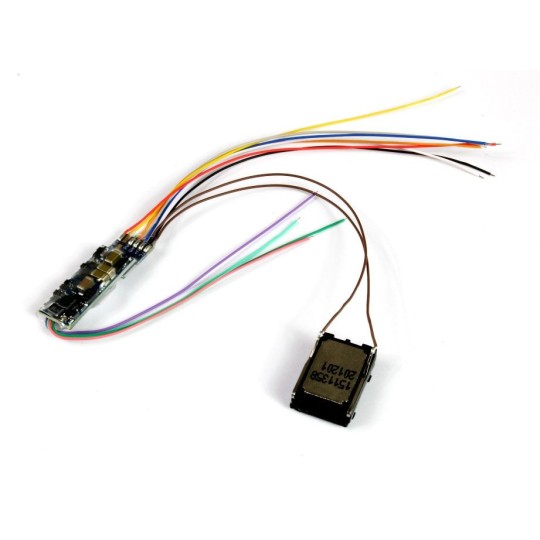 Esu_58923-ESU 58923 Blank Nano Sound Decoder, Single Wires, Loksound V5
