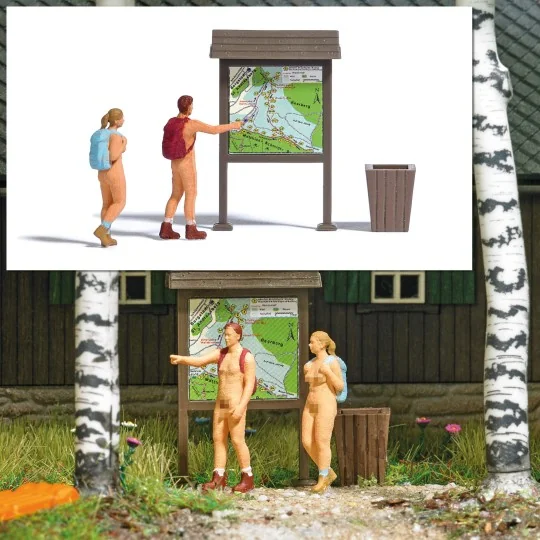 Busch_7947-Busch 7947 Randonneurs nudistes