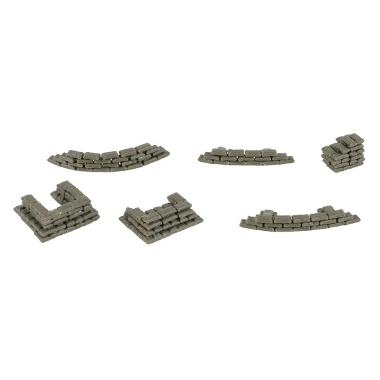 Faller_144121-Faller 144121 Model Kit, Sandbags, Military Camp