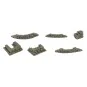 Faller 144121 Model Kit, Sandbags, Military Camp Faller_144121-Faller 144121 Model Kit, Sandbags, Military Camp