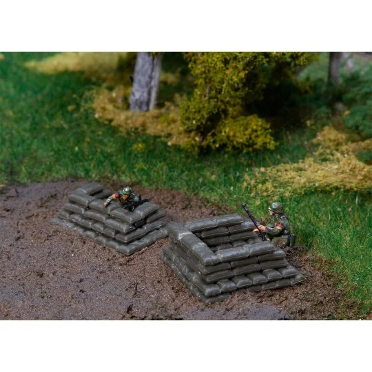 Faller 144121 Model Kit, Sandbags, Military Camp Faller_144121-Faller 144121 Model Kit, Sandbags, Military Camp