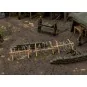 Faller 144122 Model Kit, Barbed Wire Barriers, Military Camp Faller_144122-Faller 144122 Model Kit, Barbed Wire Barriers, Military Camp