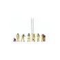 Preiser_10774-Preiser 10774 Personnages, Pompiers en tenue d'intervention