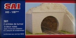 Sai 301 Model, two double-track tunnel entrances - Sai - Sai_301