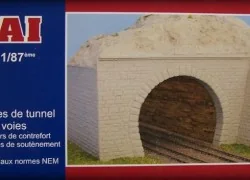 Sai 301 Model, two double-track tunnel entrances