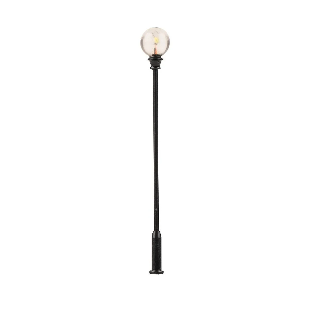 Faller 180104 Eclairage, Réverbère de parc LED, lampe boule rapportée 7.1cm, avec LED (x3) Faller Faller_180104 - 1