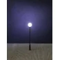 Faller_180104-Faller 180104 Lighting, LED Park Lamppost, 7.1cm Ball Lamp, with LEDs (x3)
