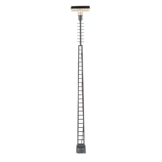 Faller_180110-Faller 180110 Lighting, Floor lamps with attached lamp on a 14.5cm trellis post, with LEDs (x3)