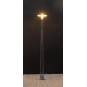 Faller_180110-Faller 180110 Eclairages, Lampadaires lampe rapportée sur poteau en treillis 14.5cm, avec LED (x3)