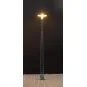 Faller_180110-Faller 180110 Lighting, Floor lamps with attached lamp on a 14.5cm trellis post, with LEDs (x3)