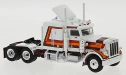 Brekina 85702 Camion Tracteur Peterbilt 359, blanc / rouge Sai Sai_85702 - 1