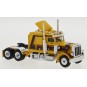 Sai_85703-Brekina 85703 Camion Tracteur Peterbilt 359, jaune / brun