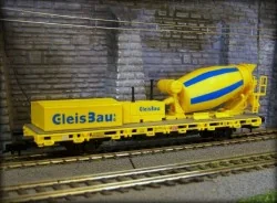 Viessmann 2624 Wagon avec toupie à béton motorisée Viessmann Vie__2624 - 1