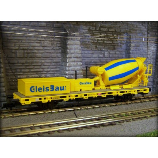 Vie__2624-Viessmann 26254 Wagon with motorized concrete mixer