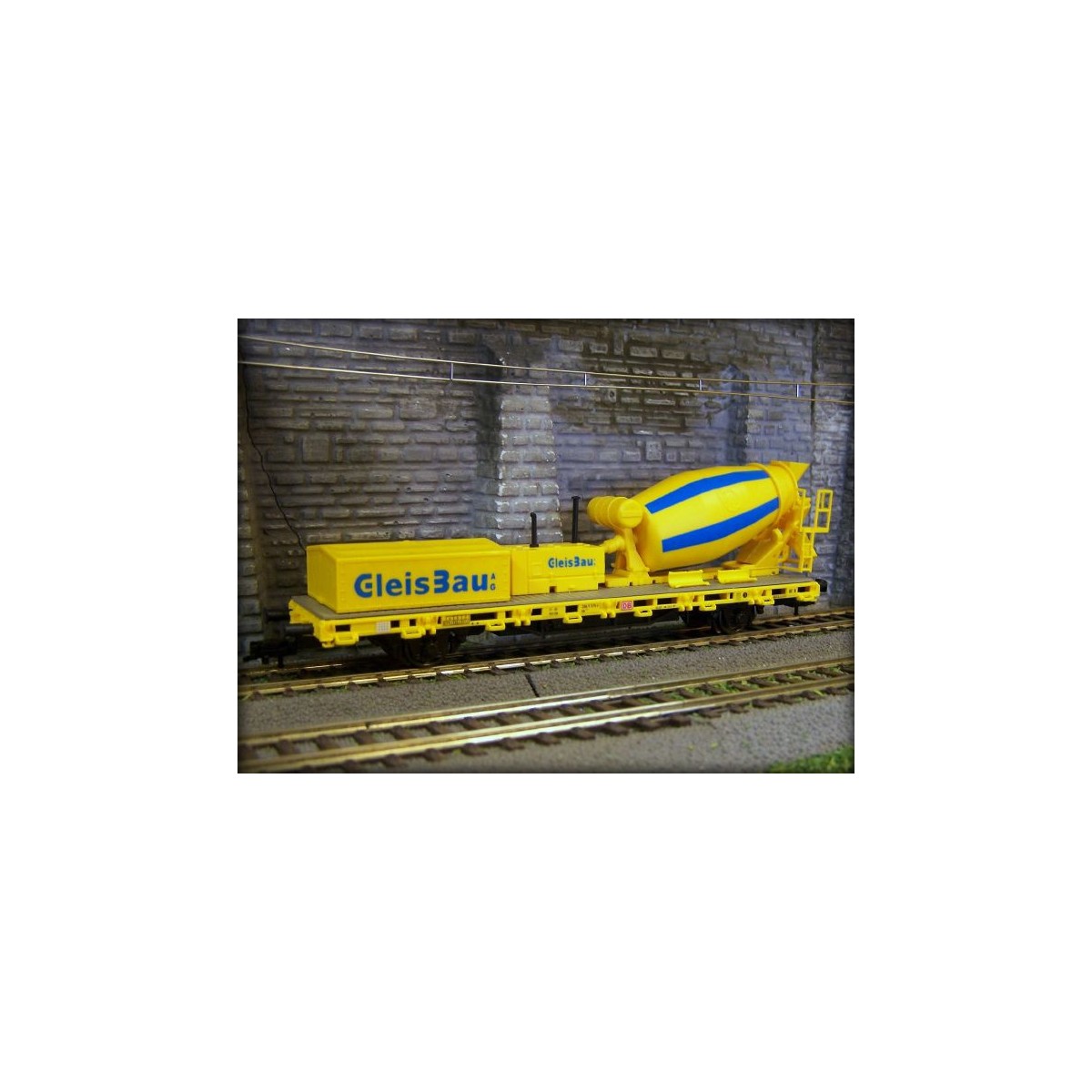 Viessmann 26254 Wagon with motorized concrete mixer - Vie__2624