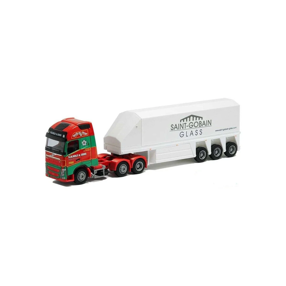 AWM 75286 Volvo 12 XL Aerop. truck, “Saint Gobain” semi-trailer AWM 75286 Volvo 12 XL Aerop. truck, “Saint Gobain” semi-trailer