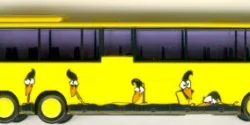 AWM 11002 Autocar Setra S 319 GT / HD, jaune AWM AWM_11002 - 1