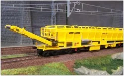 Kibri 26150 Wagon Plasser & Theurer MFS 100, transport de ballast (monté) Kibri Kibri_26150 - 1