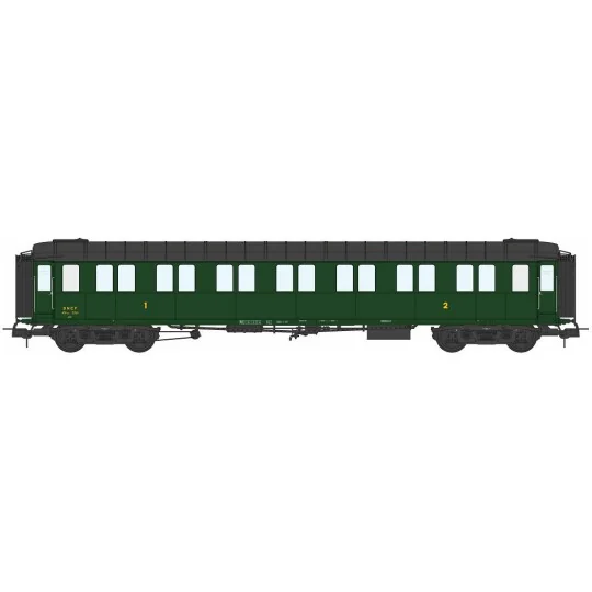 VB-453-Ree models VB453 Metallic passenger car, ex-PLM, SNCF, A3B4, green 306, ep. III