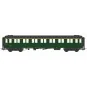 VB-454-Ree modeles VB454 Voiture voyageurs métallisée, ex-PLM, SNCF, A7, vert 306, ep. III
