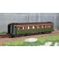 VB-454-Ree models VB454 Metallic passenger car, ex-PLM, SNCF, A7, green 306, ep. III