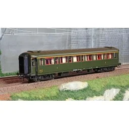 Ree models VB457 Metallic passenger car, ex-PLM, SNCF, A7, green 30...