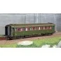 Ree models VB458 Metallic passenger car, ex-PLM, SNCF, B8, green 30... VB-458-Ree models VB458 Metallic passenger car, ex-PLM, SNCF, B8, green 306, ep. III