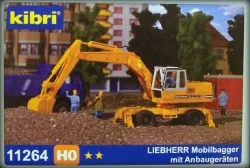 Kibri 11264 Liebherr 922 Wheeled Excavator - Kibri - Kibri_11264