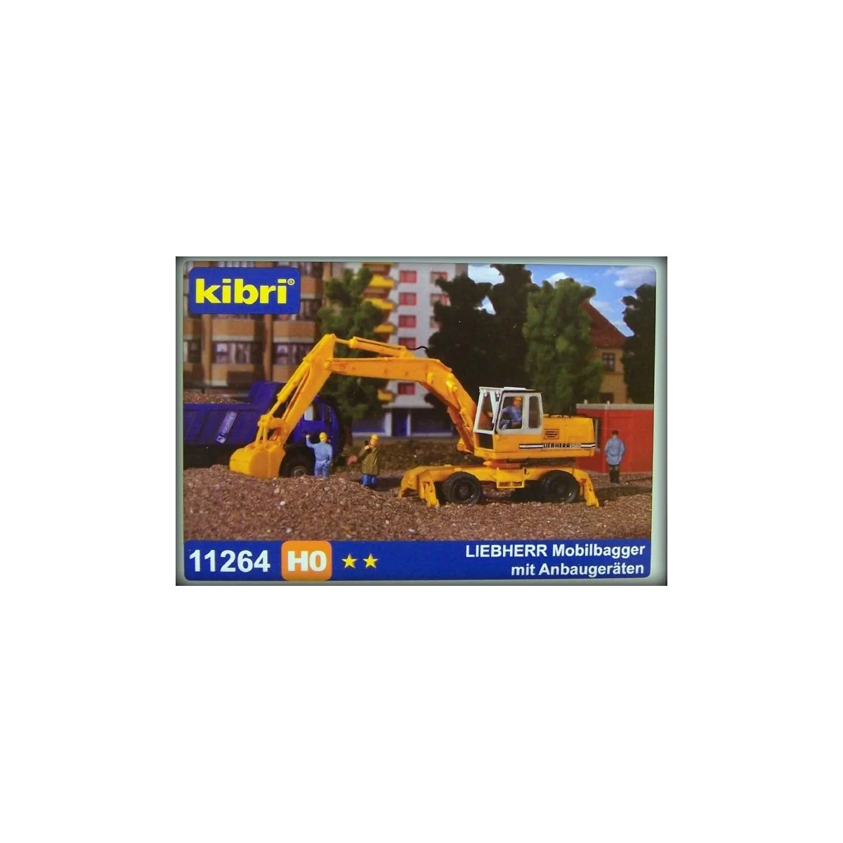 Kibri 11264 Pelle à pneu Liebherr 922 Kibri Kibri_11264 - 1