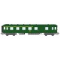 VB-462-Ree Models VB462 Metallic passenger car, ex-PLM, SNCF, A4D, green 301, Era IV, end-of-train lights