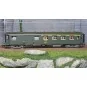 Ree Models VB462 Metallic passenger car, ex-PLM, SNCF, A4D, green 3... VB-462-Ree Models VB462 Metallic passenger car, ex-PLM, SNCF, A4D, green 301, Era IV, end-of-train lights