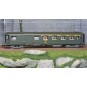 VB-462-Ree Models VB462 Metallic passenger car, ex-PLM, SNCF, A4D, green 301, Era IV, end-of-train lights