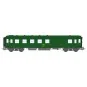 VB-466-Ree modeles VB466 Voiture voyageurs métallisée, ex-PLM, SNCF, B4D, vert 301, ep. IV
