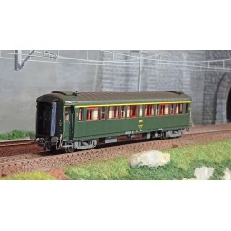 Ree models VB468 Metallic passenger car, ex-PLM, SNCF, A7, green 30...