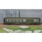 VB-467-Ree modeles VB467 Voiture voyageurs métallisée, ex-PLM, SNCF, B4D, vert 306, feux fin de convoi, sauvegardée MFPN