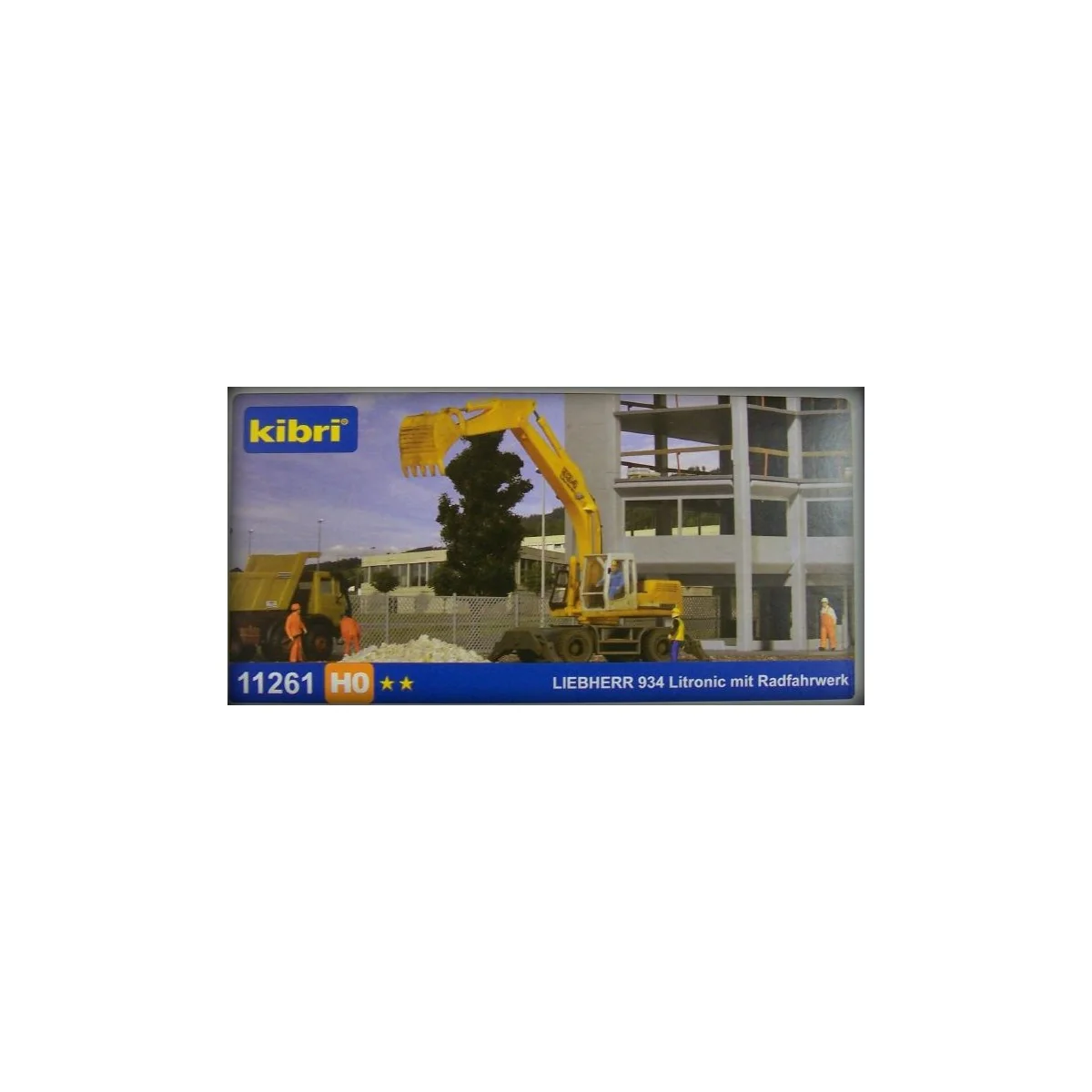 Kibri 11261 Pelle à pneu Liebherr 934 Kibri Kibri_11261 - 1