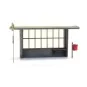 Artitec 10.378 Concrete shelter kit for buses and trains (3x) Arti_10.378-Artitec 10.378 Concrete shelter kit for buses and trains (3x)