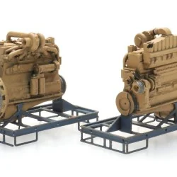 Artitec 387.510 Industrial diesel engines on transport pallet (x2)