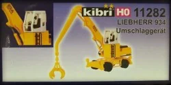 Kibri 11282 Liebherr 934 wheeled excavator, with grapple - Kibri - ...