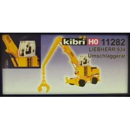 Kibri 11282 Liebherr 934 wheeled excavator, with grapple - Kibri_11282