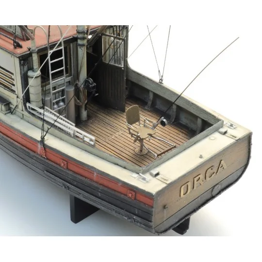 Arti_50.145-Artitec 50.145 Kit bateau ORCA Shark, sur ligne de flottaison