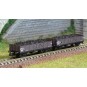 HN6492-Arnold HN6492 Set of 2 TTouw type open wagons (with low side panels), loaded with coal, SNCF, N scale