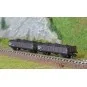 Arnold HN6492 Set of 2 TTouw type open wagons (with low side panels... HN6492-Arnold HN6492 Set of 2 TTouw type open wagons (with low side panels), loaded with coal, SNCF, N scale