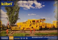 Kibri 16060 USP 2000 SWS track assembly machine, profiling machine ...