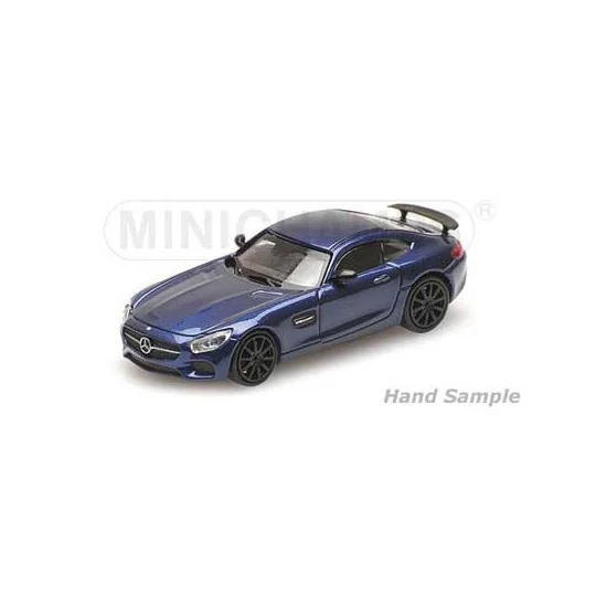 Busch_870037124-Minichamps 870037124 Mercedes AMG GT S 2015, metallic blue