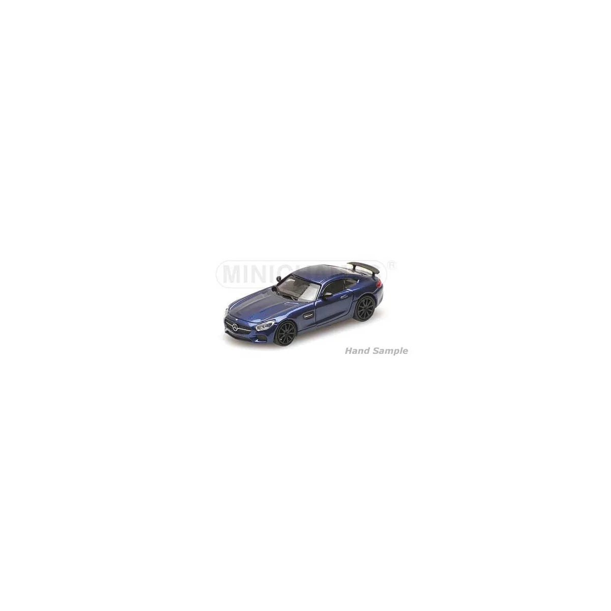 Minichamps 870037124 Mercedes AMG GT S 2015, metallic blue - Busch_...